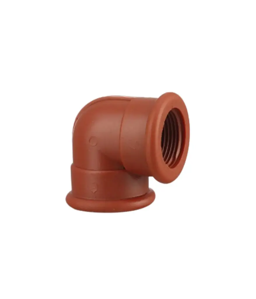 Codo roscable PP 4" x 90°