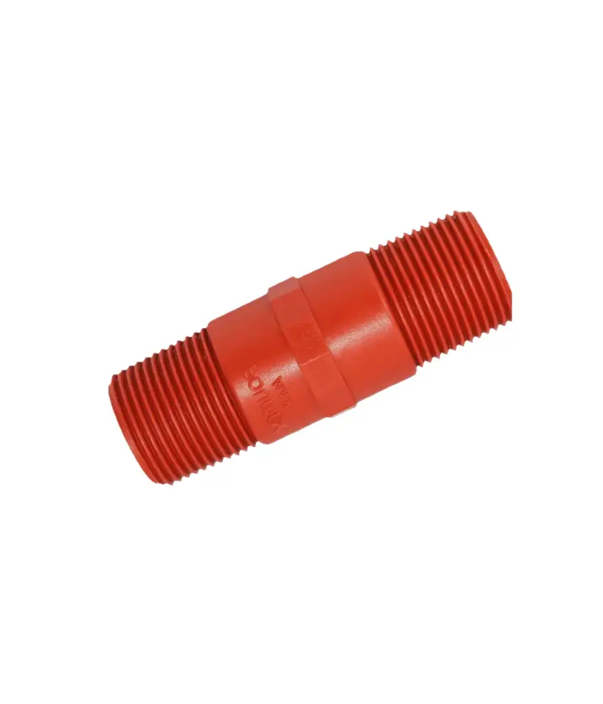 Neplo roscable PP 1/2" x 15cm