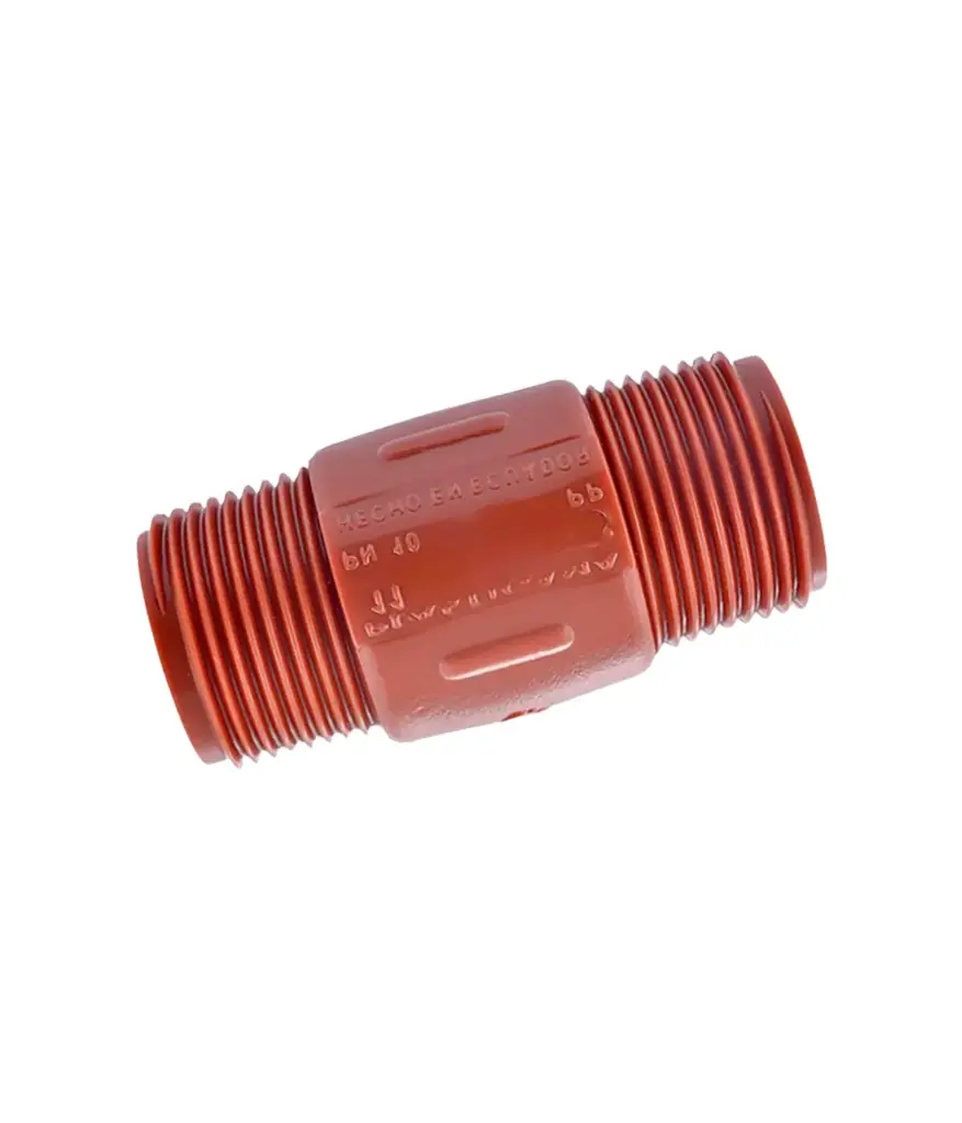 Neplo roscable PP 1/2" x 8cm