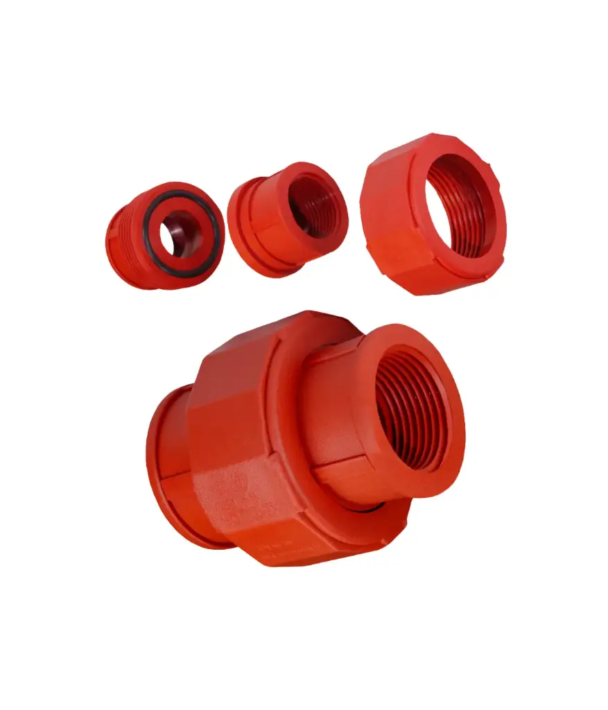 Nudo universal roscable PP 1"