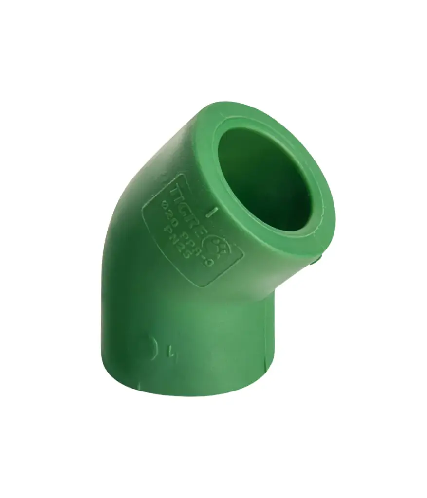 Termofusion Codo pegable 20mm*45