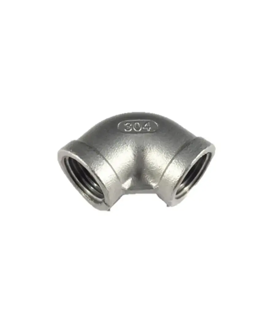 Codo Acero Inox. 1/4" x 90°