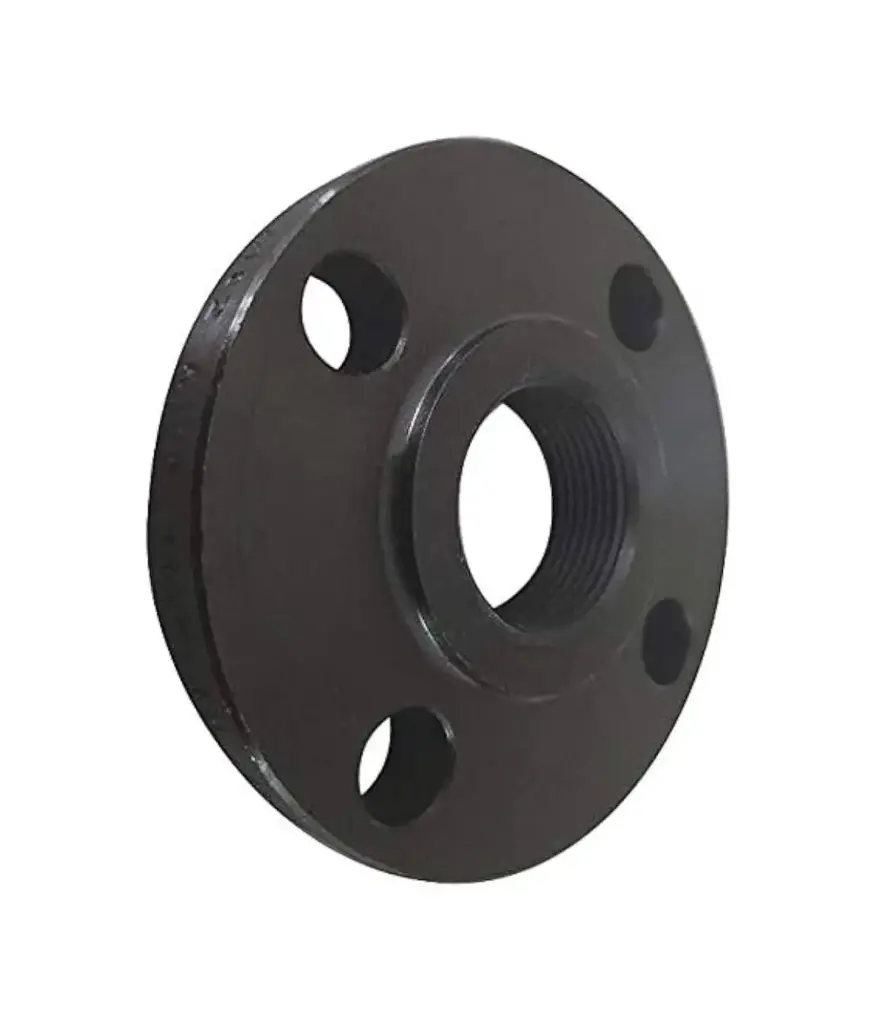 Brida 4" roscable Acero Forjado 150/hierro negro