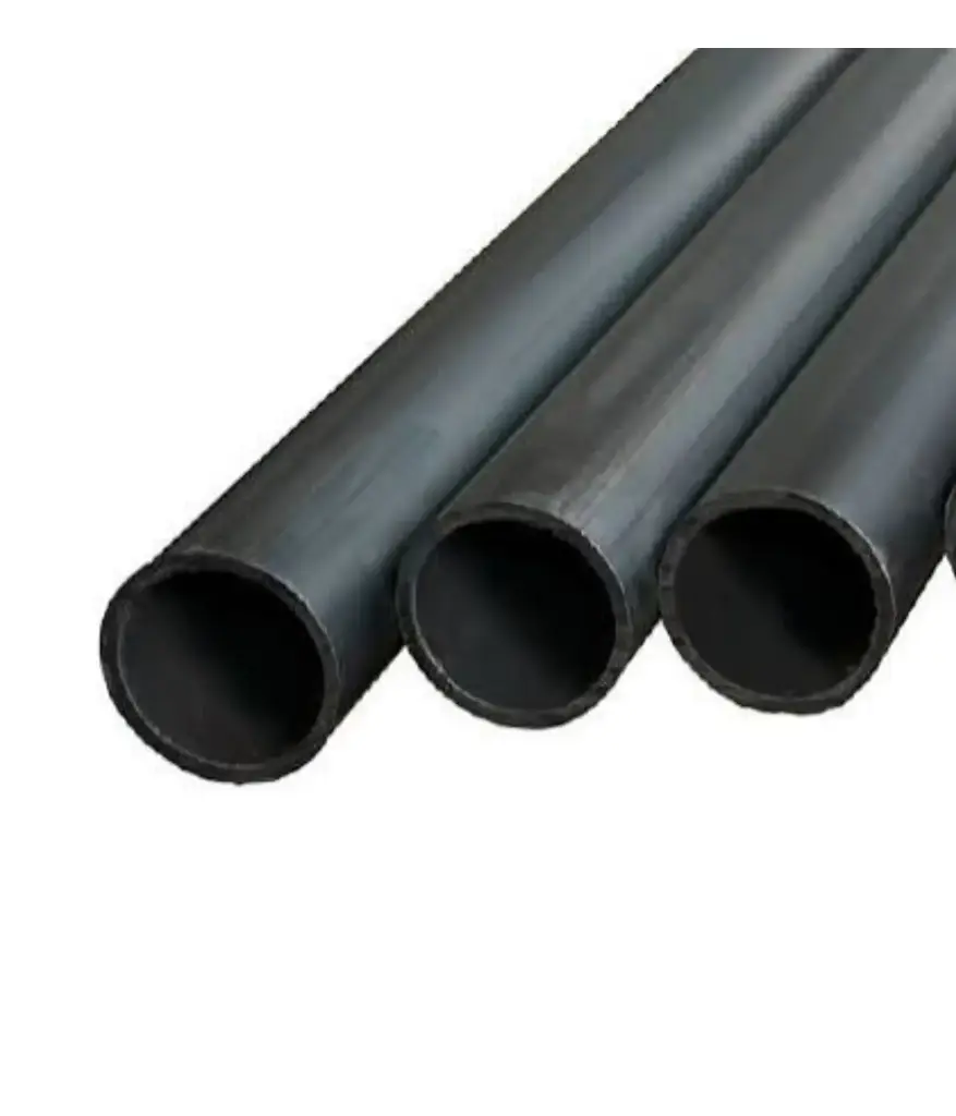 Tubo p/caldero hierro negro 2"*6mt