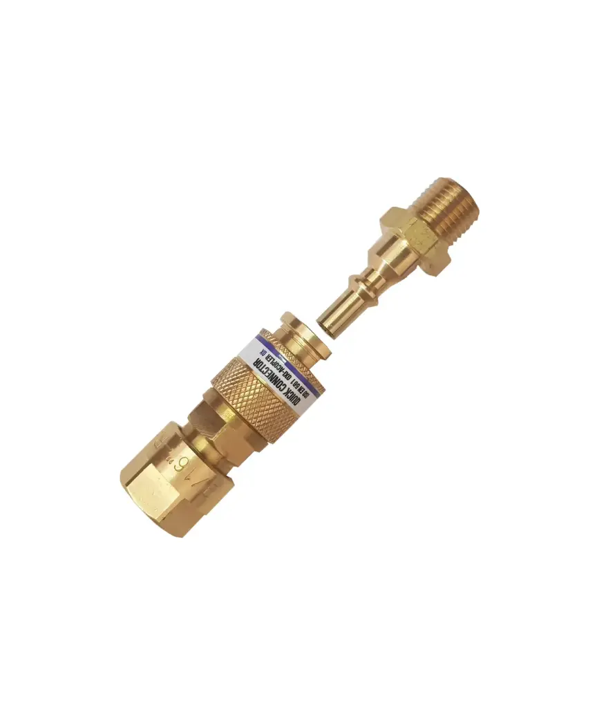 Acople oxi.Der.H.NF 9/16" x 1/4" FLEX p/oxigeno (oxicorte)