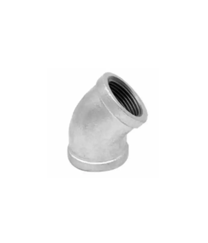 Codo galvanizado 1" * 45º