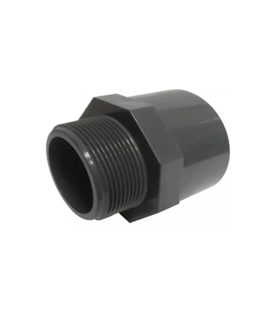 Adaptador macho c/r 90mm*2 1/2"