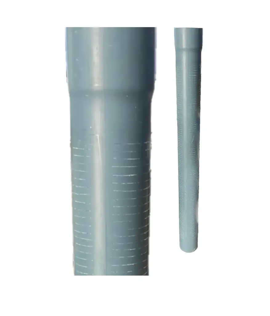 Punta ranurada con Tapon 63mm*1.20mts