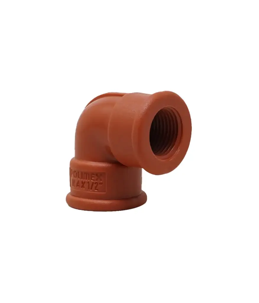 Codo roscable 1/2 x90