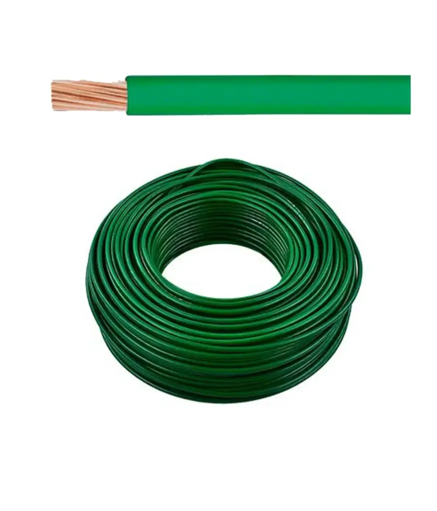 Cable flexible #12 Verde (metro)