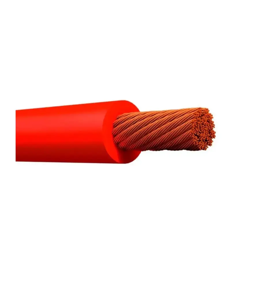 Cable p/bateria #4 (MTS) ROJO
