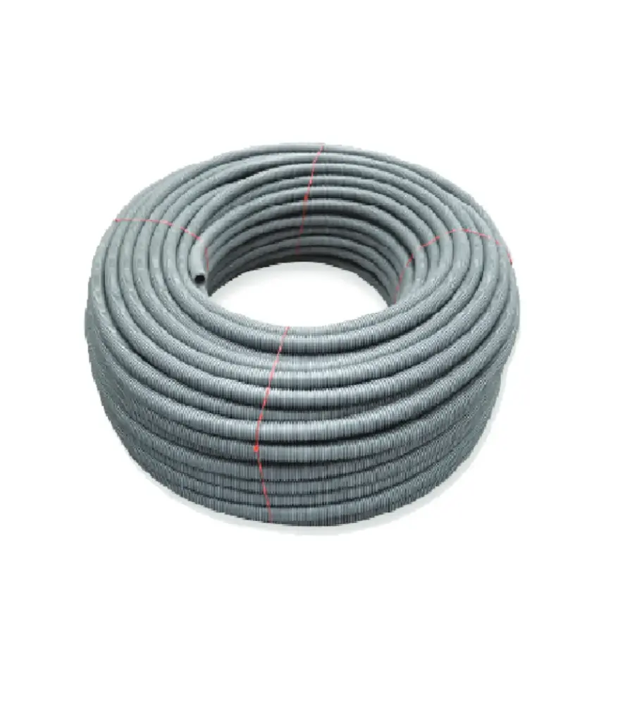 Manguera anillada conduit flexib. 1/2" Economica (mt) /rollo 100 metro