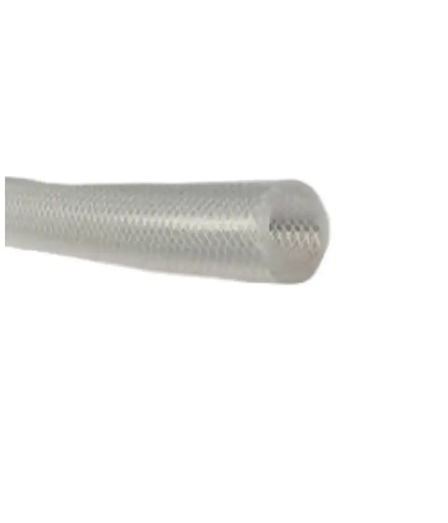 Manguera transparente NO TOXICA RF1 1/4" Trenzada Nylon GOLDFLEX (mt)
