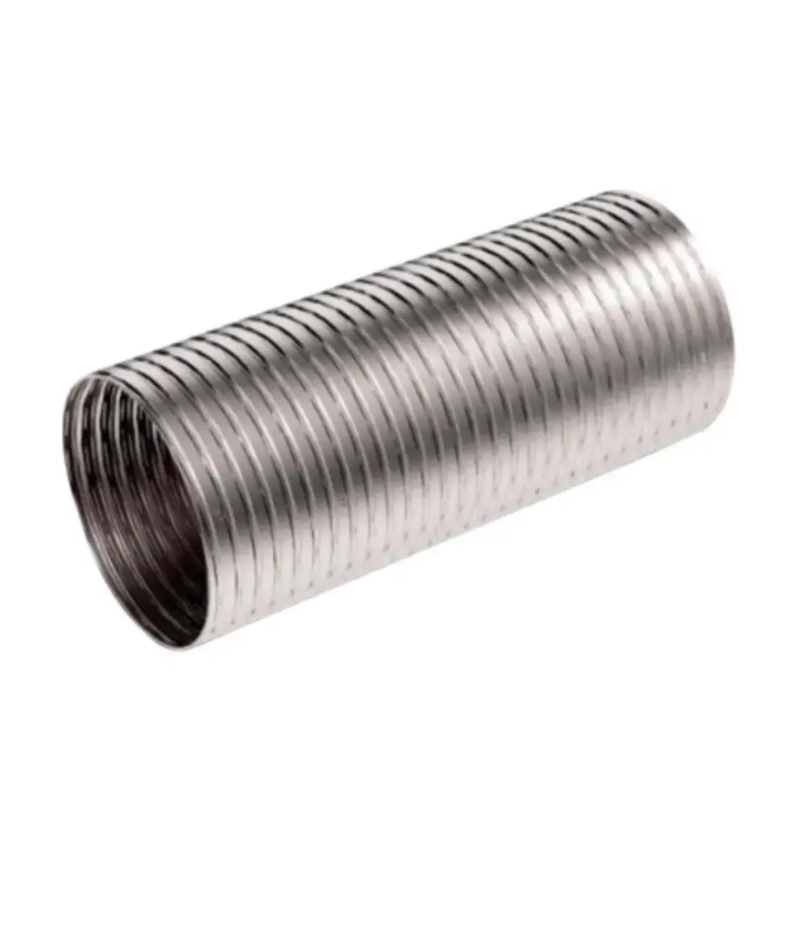 Escape Flexible galvanizado 5" (metro)