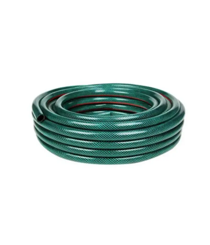 Manguera p/jardin 3/4" ANGELO verde/amari (metro) /rollo 100 metro