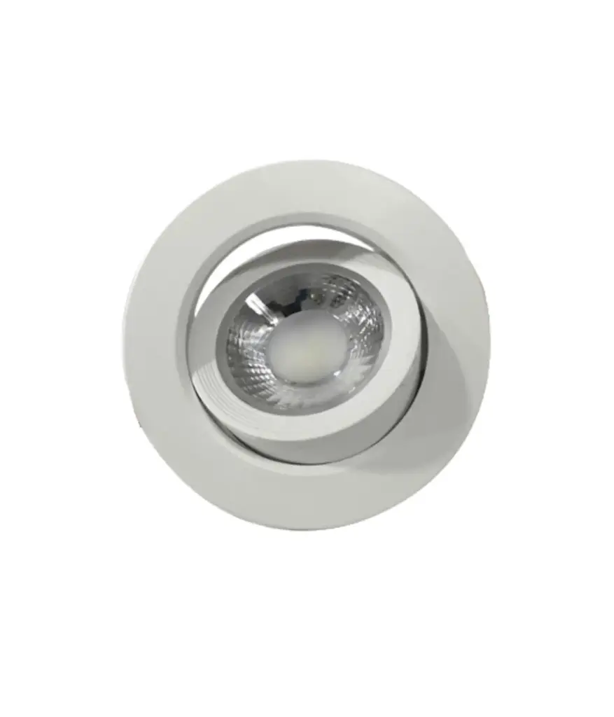 Boquilla ojo de buey blanco c/foco 5w-120V AMERICAN LITE