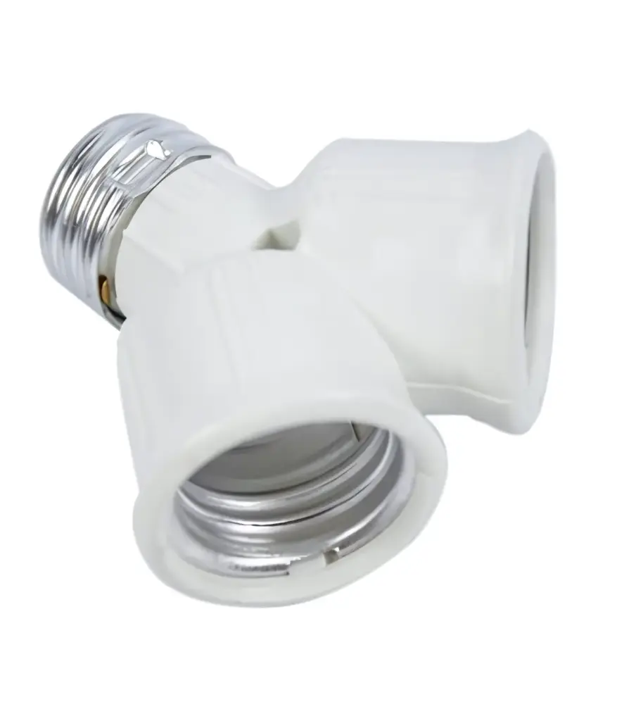 Boquilla adaptador (E27 A E40) 120V BAQUELITA plastica