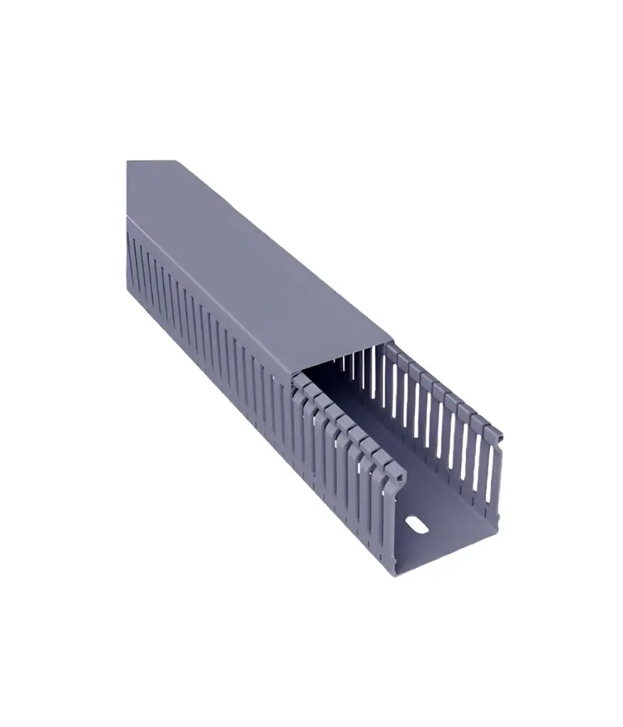 Canaleta ranurada gris 40*40MM CSC (unidad)