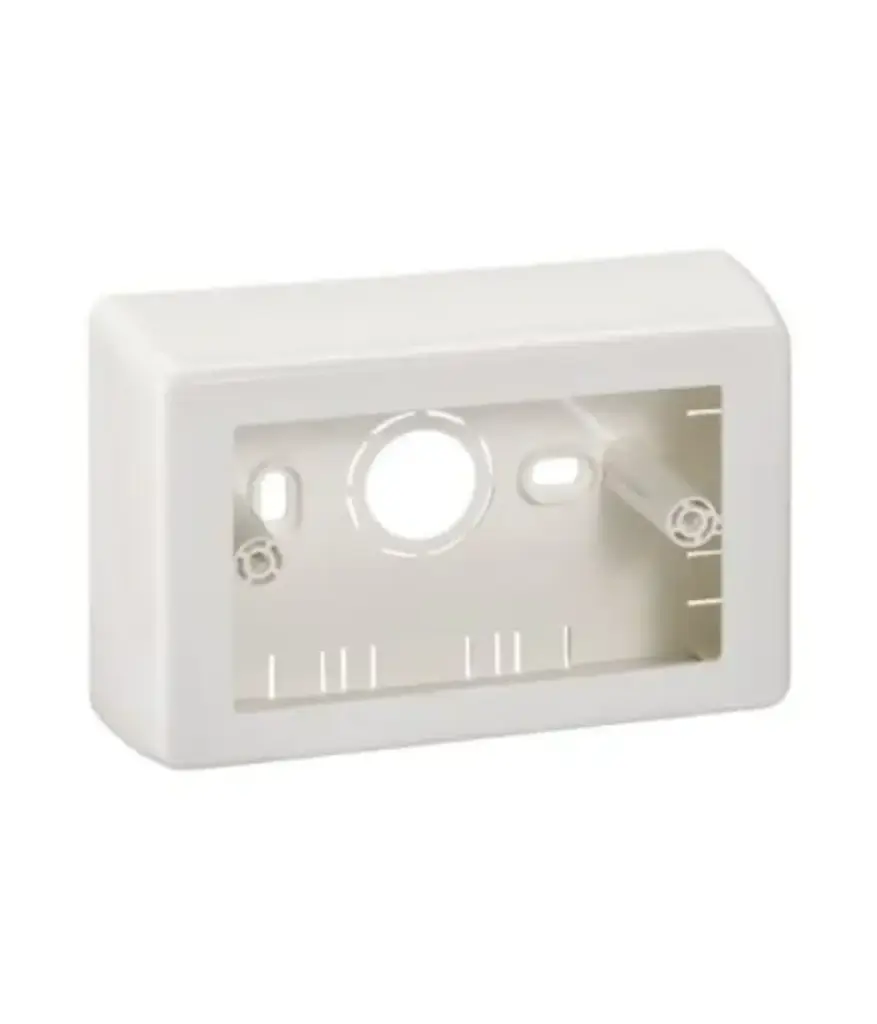 Caja rectangular PVC 2*4" (40mm) P/CANALETA DEXSON