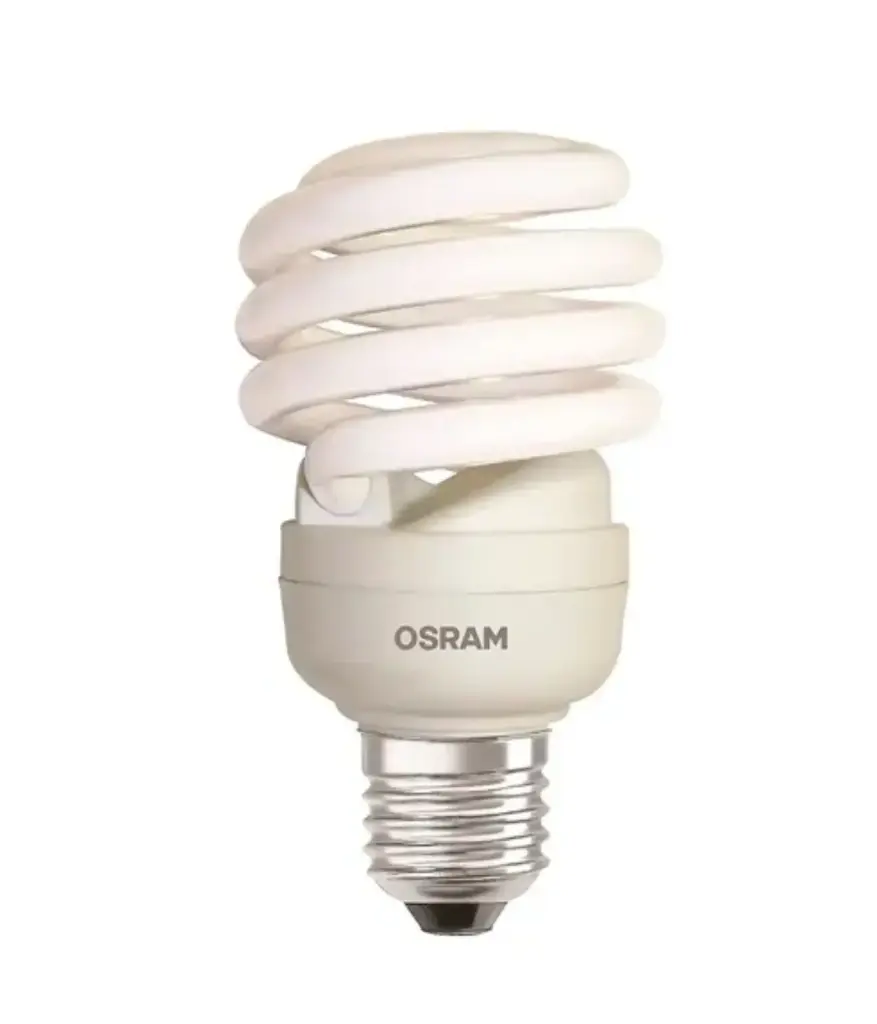 Foco ahorrador 8w 120v espiral Osram/italight