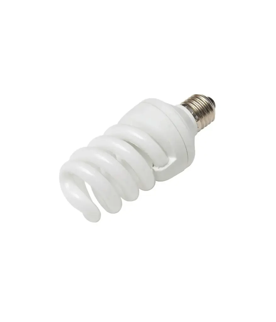 Foco ahorrador 9w espiral mini compact engrampe 2700K Italight