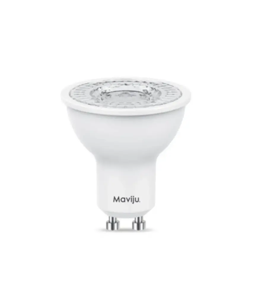 Foco dicrohico LED 5w-110/240V 36° MR16 3000K MAVIJU luz calida (IL070371)