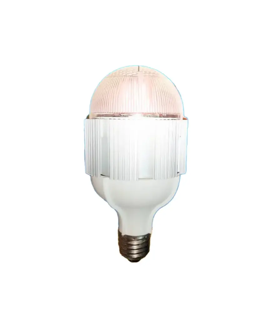 Foco LED 10W 100-240V rosca E27 REDONDO c/metal BBE (SP80B)