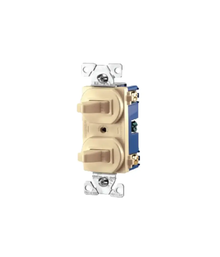 Interruptor doble Industrial p/empot. 30A 2P 120V COOPER (3032LF)
