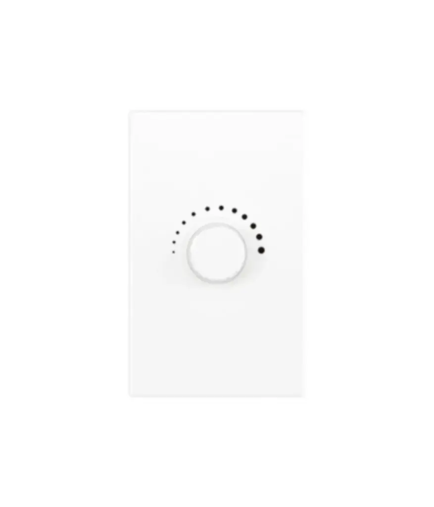 Interruptor regulador dimmer 200w Blanco Optimus MAVIJU p/empotrar