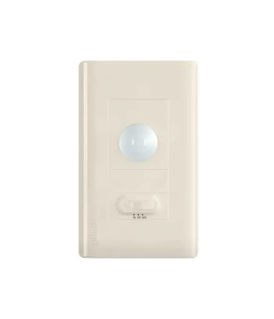 Interruptor Sensor de movimiento p/empotrar MAVIJU Marfil 15a 125v (EL100156)