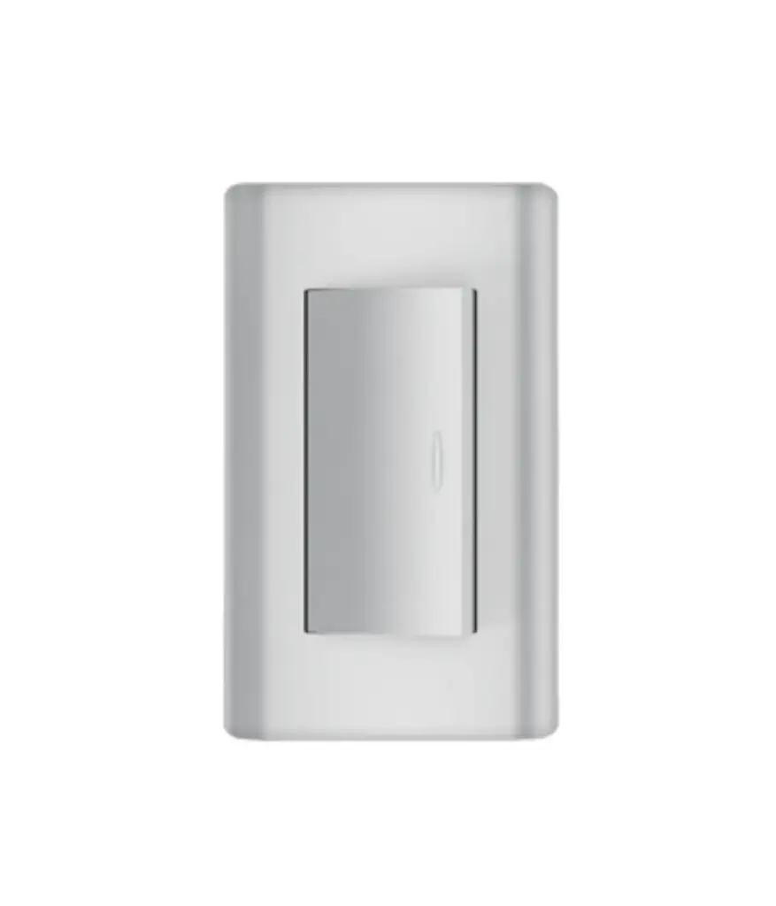 Interruptor simple conmutador p/empotrar MAVIJU Plateado 10a 125/250v