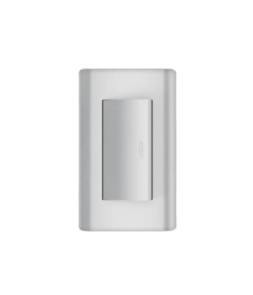 Interruptor simple p/empotrar MAVIJU Plateado 10A 125/250V
