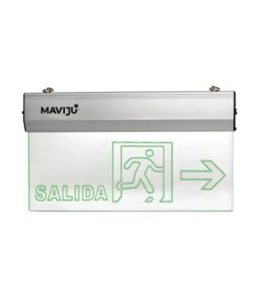 Lampara SALIDA pantalla de vidrio recargable 110V MAVIJU GN-012 derecho