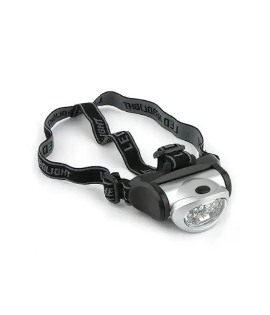 Linterna p/casco COMANDO p/minero 2pilas AA