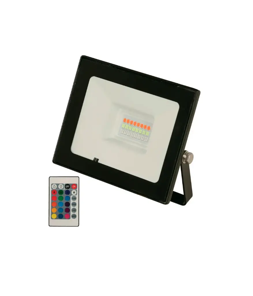 Reflector LED 30W 100-265V RGB Multicolor AMERICANLITE c/control