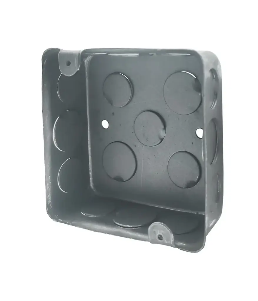 Tapa caja cuadrada VISEL 4"x4" p/tomacorriente