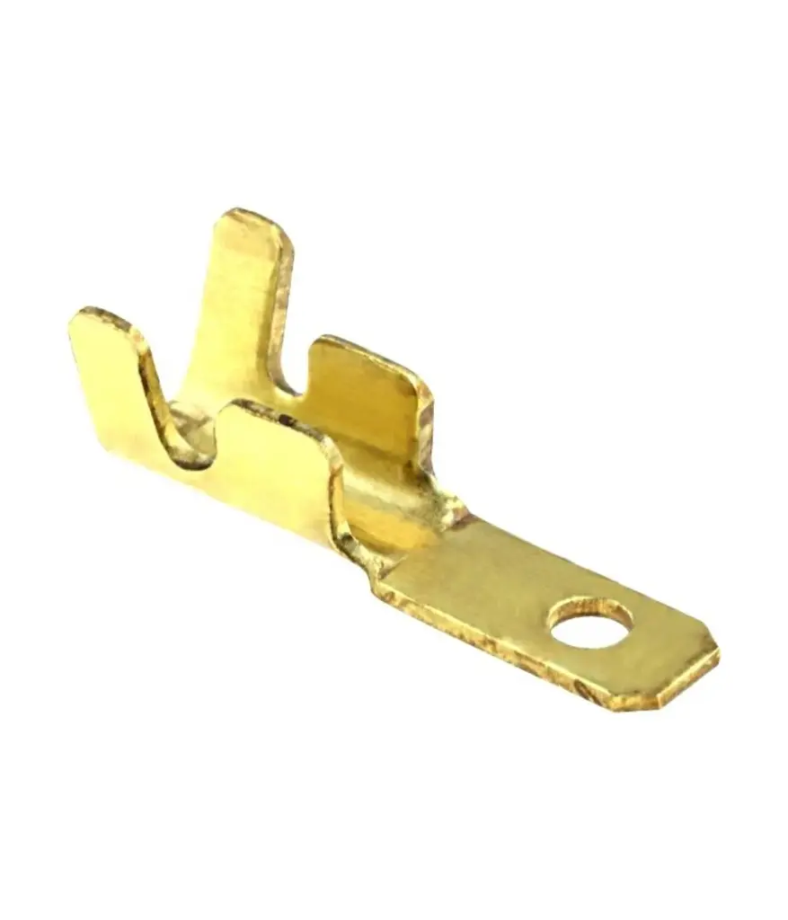 Terminal ench/macho pequeño s/f Dorado