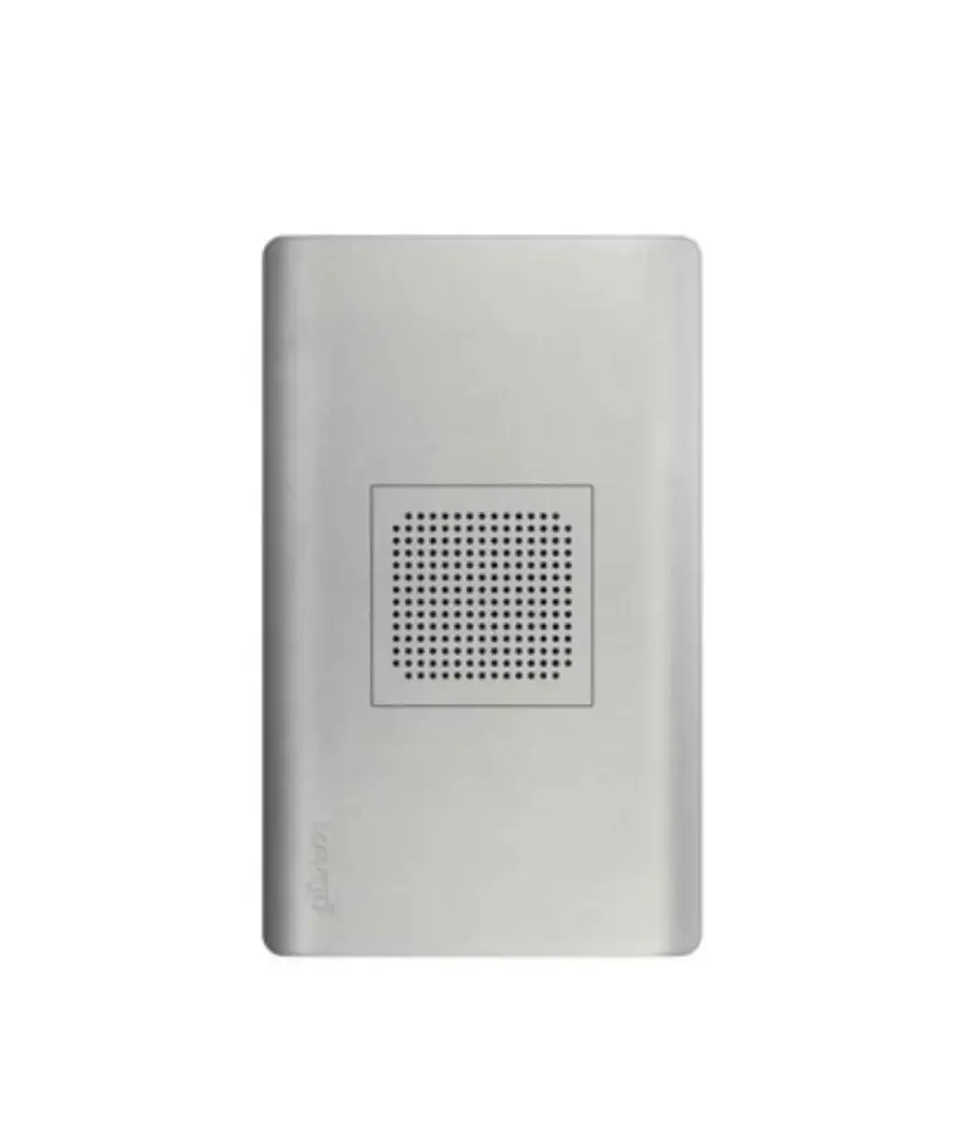 Timbre Zumbador 110V 50hz Plateado MAVIJU p/empotrar