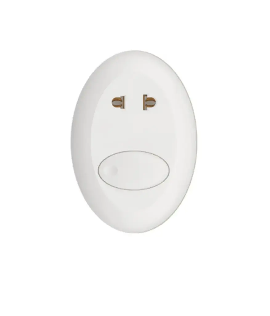 Tomacorriente + INTERRUPTOR sobrepuesto MAVIJU blanco 15a 125/250v oval