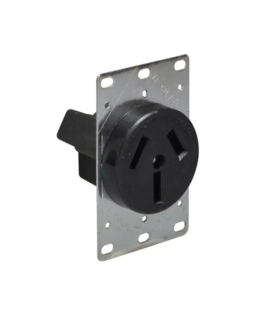 Tomacorriente p/gallina p/sold COOPER 32B 50AMP (3P3W) p/empotrar