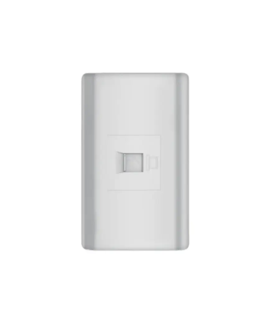 Toma p/Datos RJ45 (1serv) p/empotrar Plateado MAVIJU CAT5-E