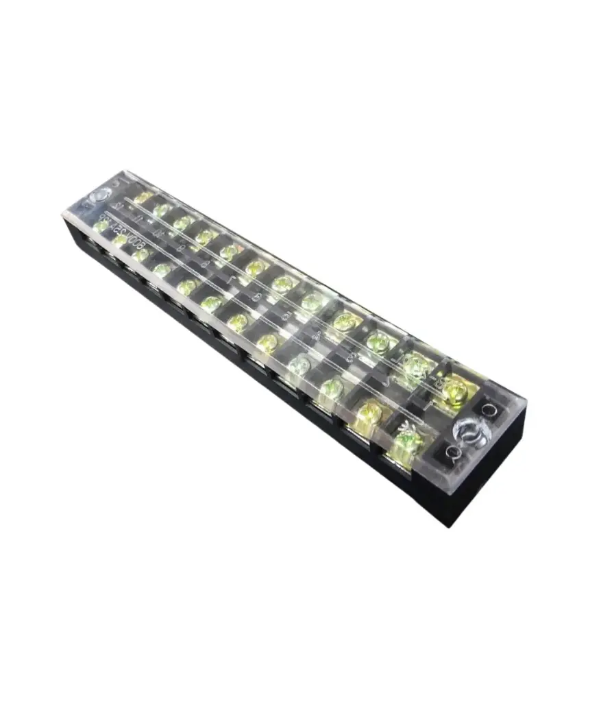 BORNERA 25A 12P c/tapa  CAMSCO