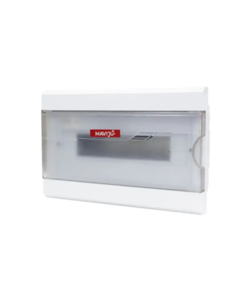 Caja de distribucion Sobrep. 15P 230-400v MAVIJU p/breacker riel