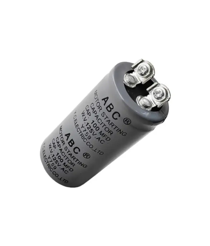 Capacitor 200MDF 125 VAC plastico starting