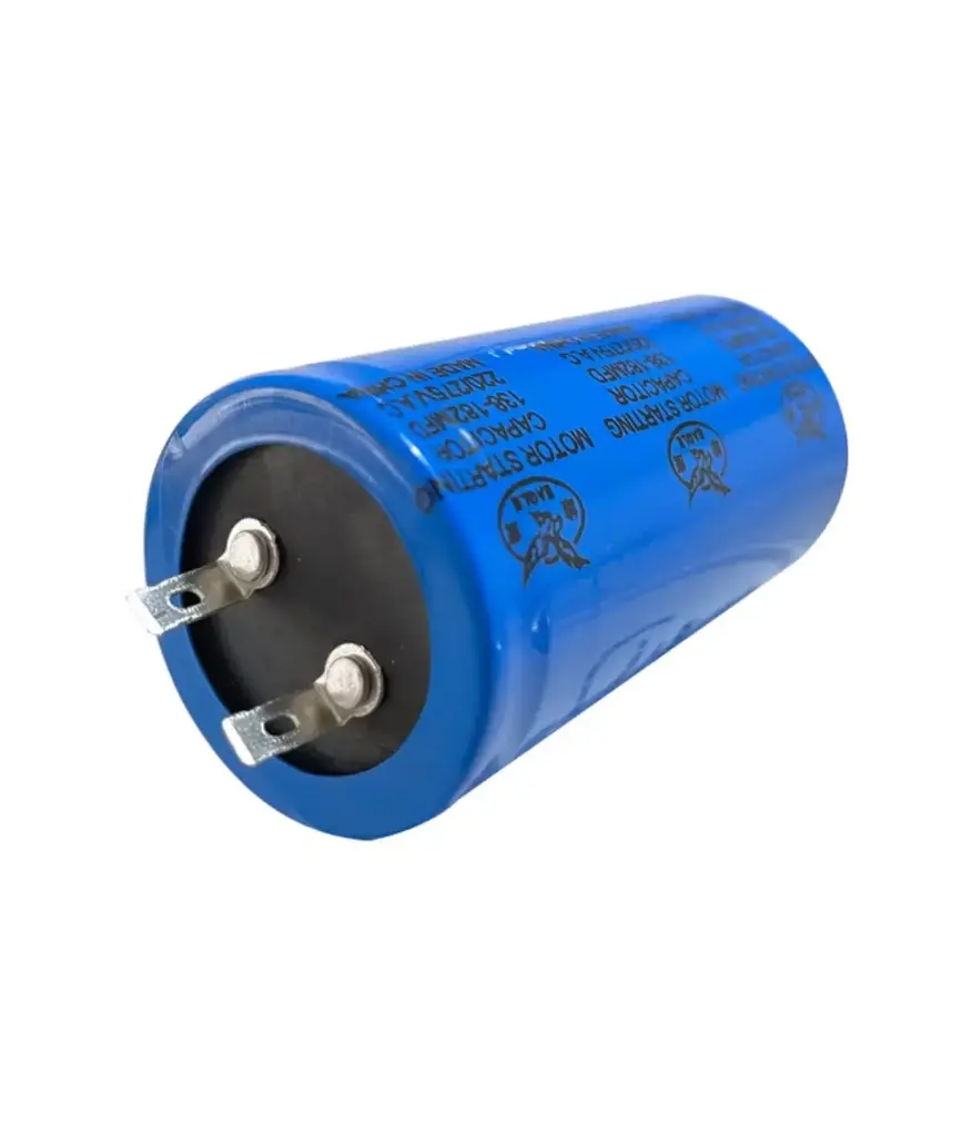 Capacitor 80MFD 250 VAC PLASTICO starting