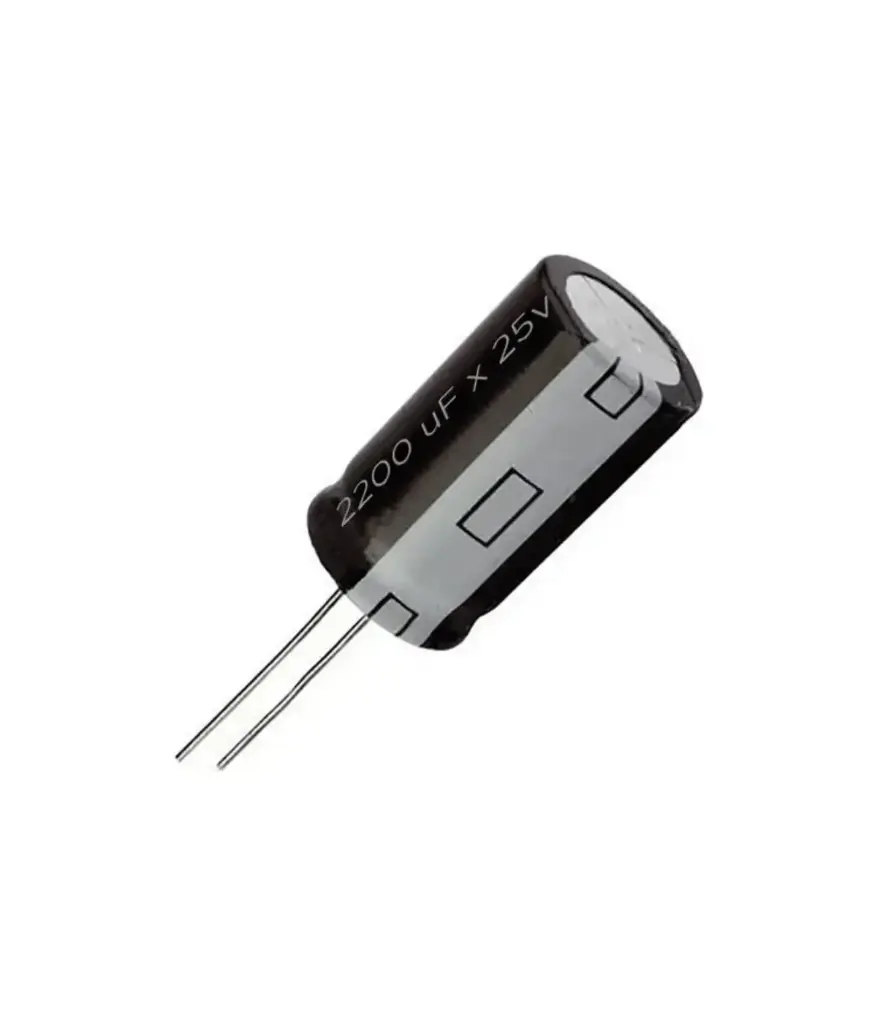 Capacitor filtro 25v 2200UF  electronico