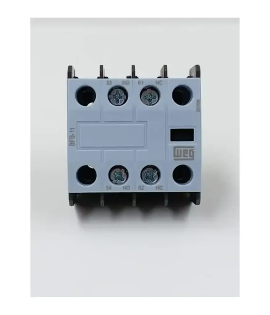 Contacto AUXILIAR frontal NC21-22 NC31-32 / NO 13-14 NO43-44 WEG  (12123053)
