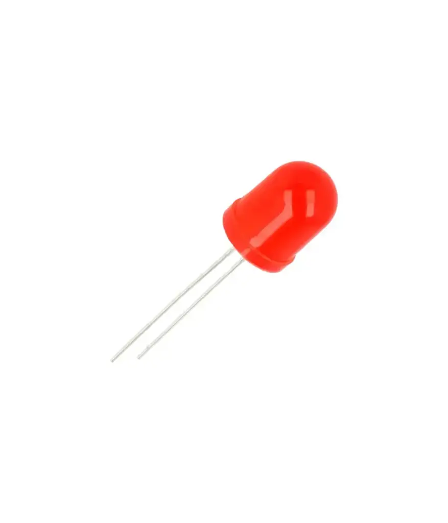 Luz led rojo electronico 5mm
