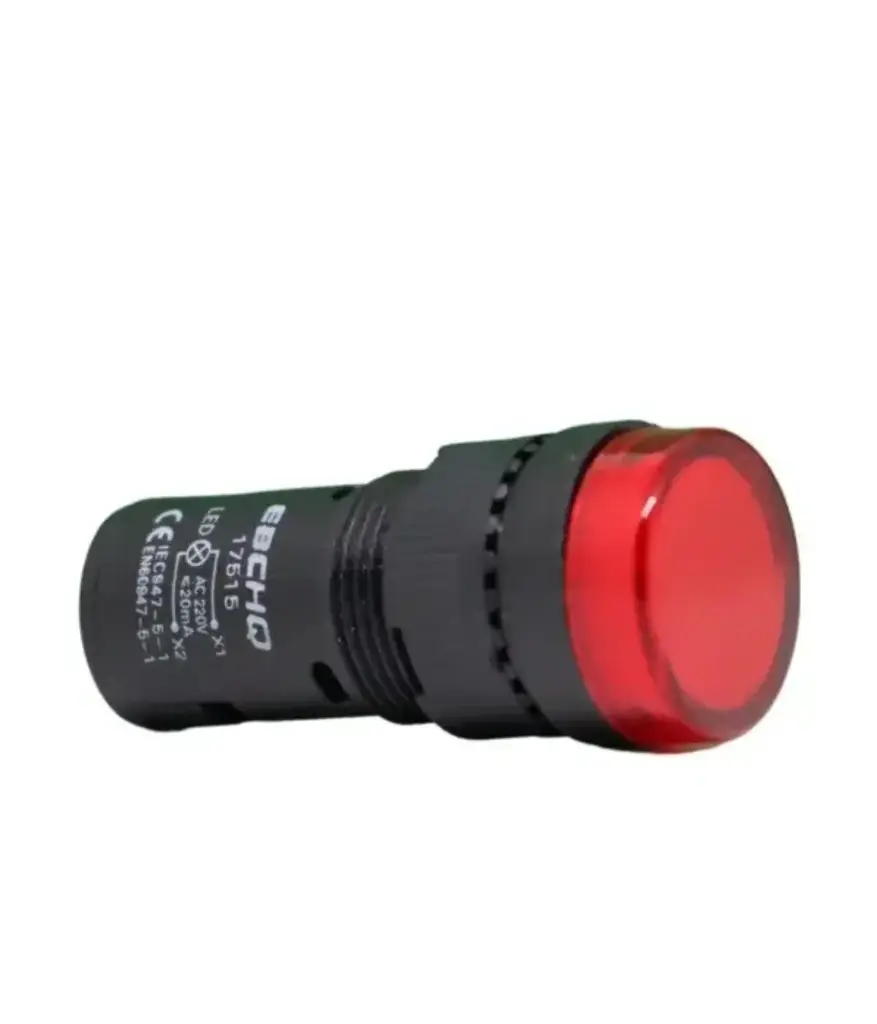 Luz PILOTO ROJO 220V 16MM (17515)