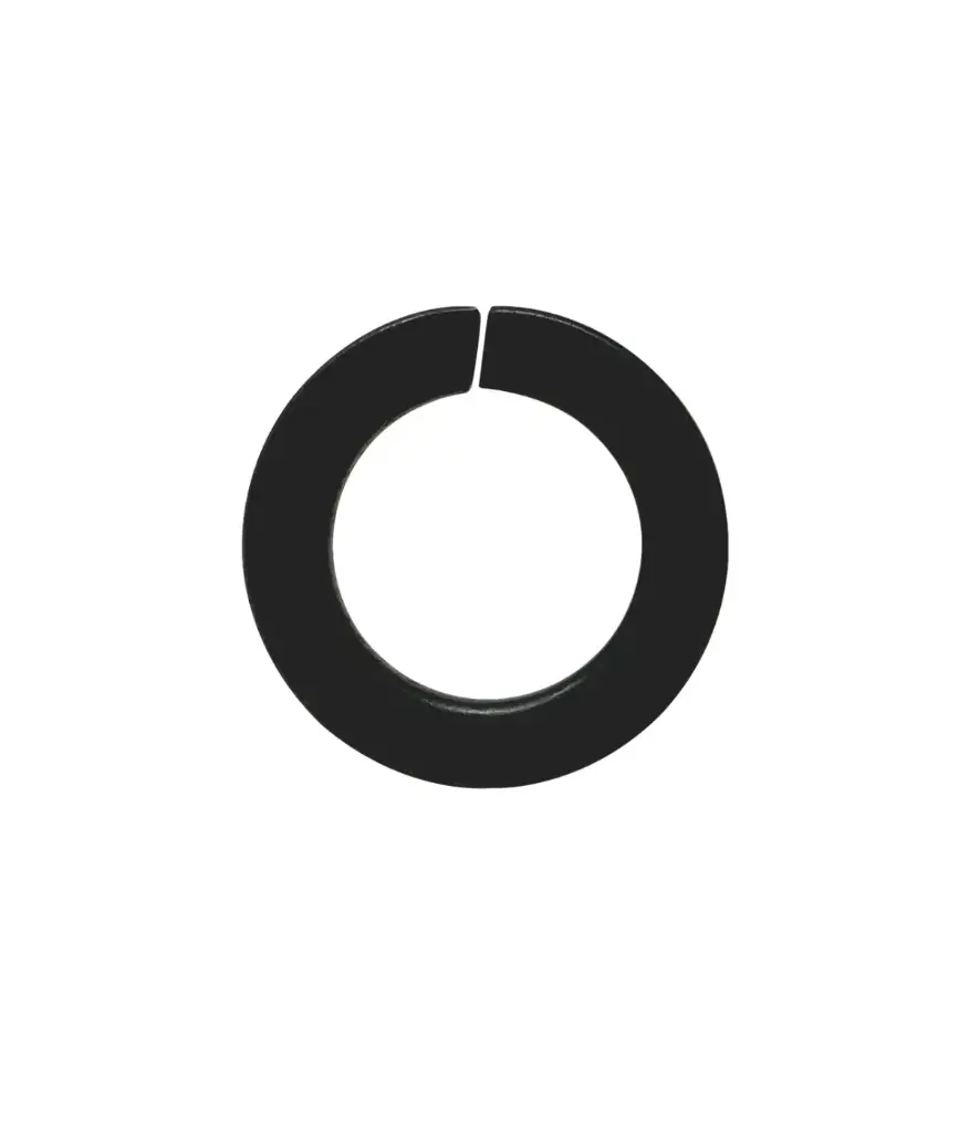 Anillo acero negro 1/2 presion